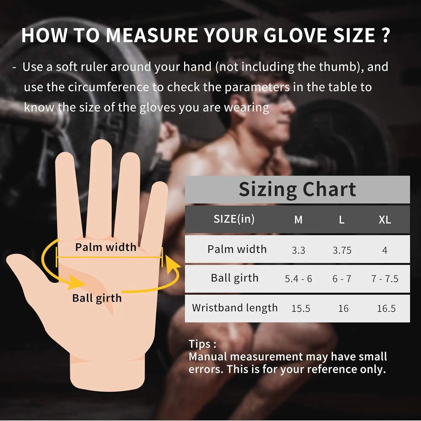 Weight Lifting Extra Grip Gloves
