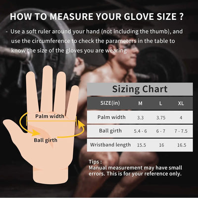 Weight Lifting Extra Grip Gloves