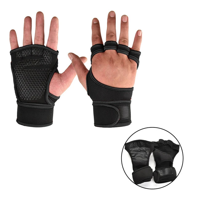 Weight Lifting Extra Grip Gloves