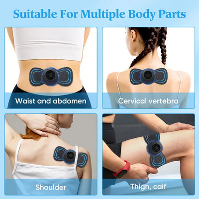 Electric Neck Massager EMS Muscle Massage Stimulator